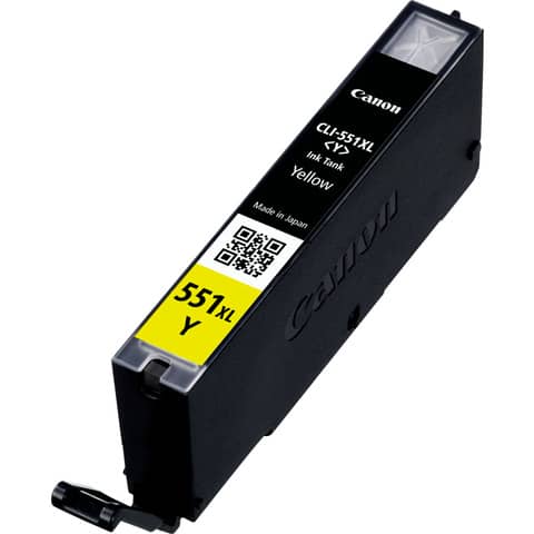 Serbatoio inchiostro alta capacità CLI-551XL Y Canon giallo 6446B001